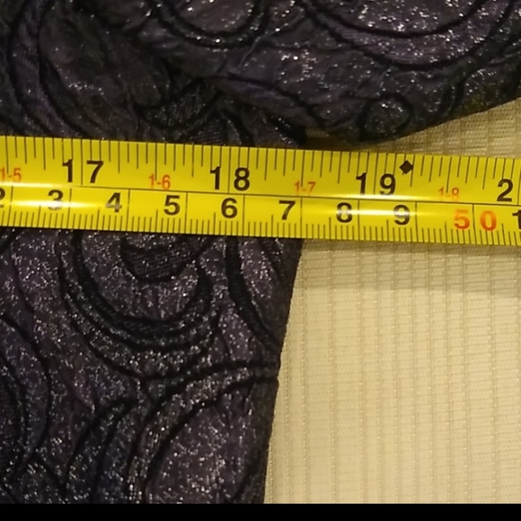 ποΈ Purple Metallic Dress and Jacket - Picture 8 of 15